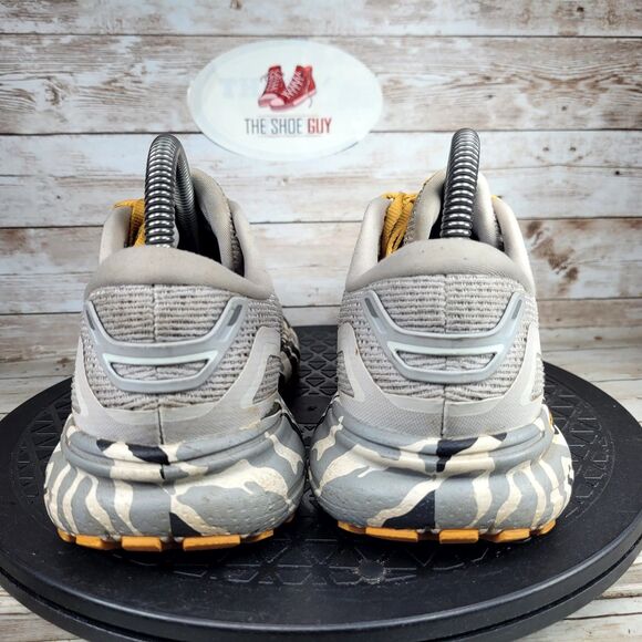 Brooks Ghost 15 Women's Size 6.5 Blanc Sunflower W Grey Athletic Running Shoes - Picture 8 of 12